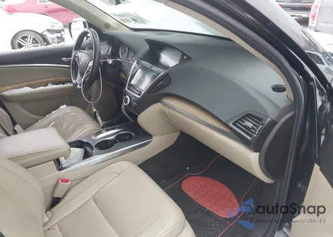 2019 Acura Mdx Tech Pkg из США, поврежденный, VIN 5J8YD4H50KL020587